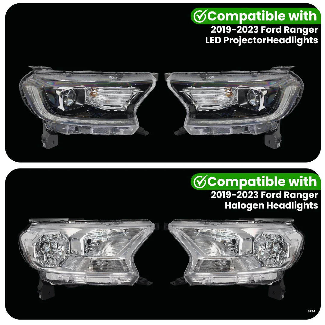 Ford Ranger Dynamic Headlight Adapter (2019-2023) - Image 2