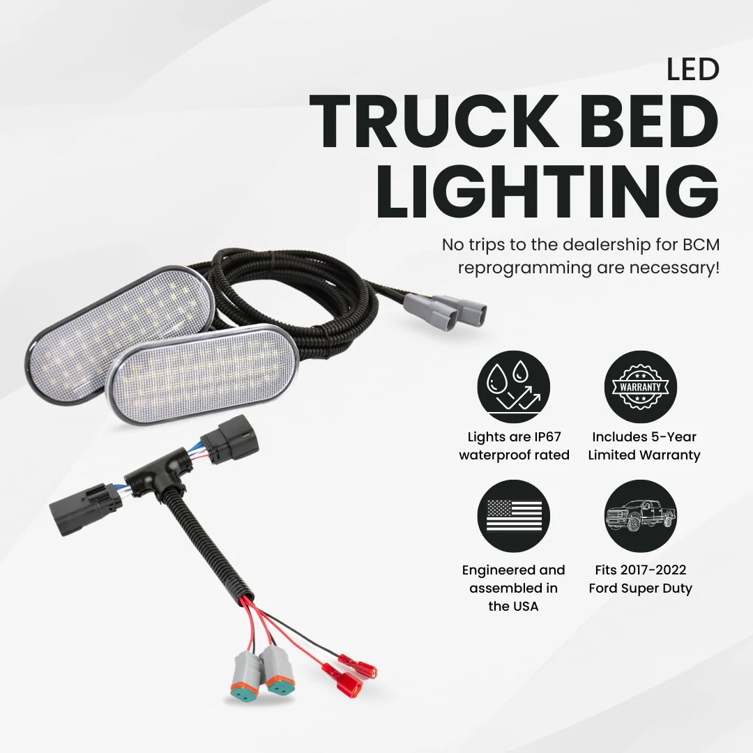 Ford Super Duty OEM-Style Bed Lighting Kit (2017-2022) - Image 4