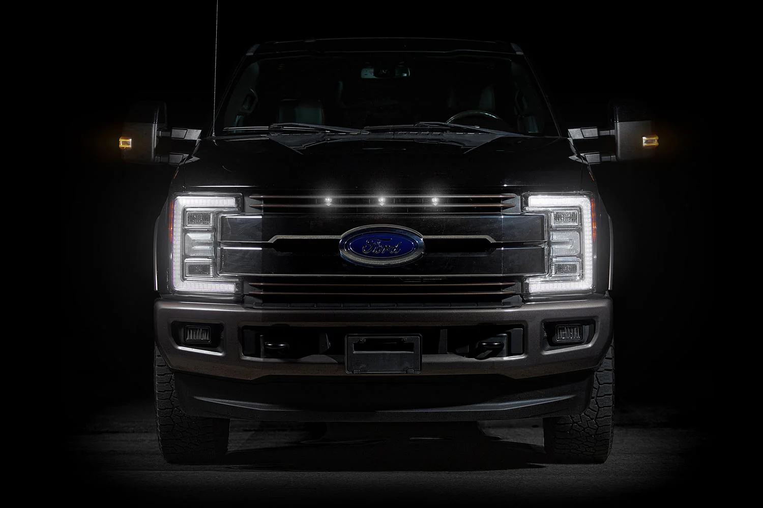 Ford Super Duty Raptor Style Grille Lights Kit (2017-2019) - Image 4