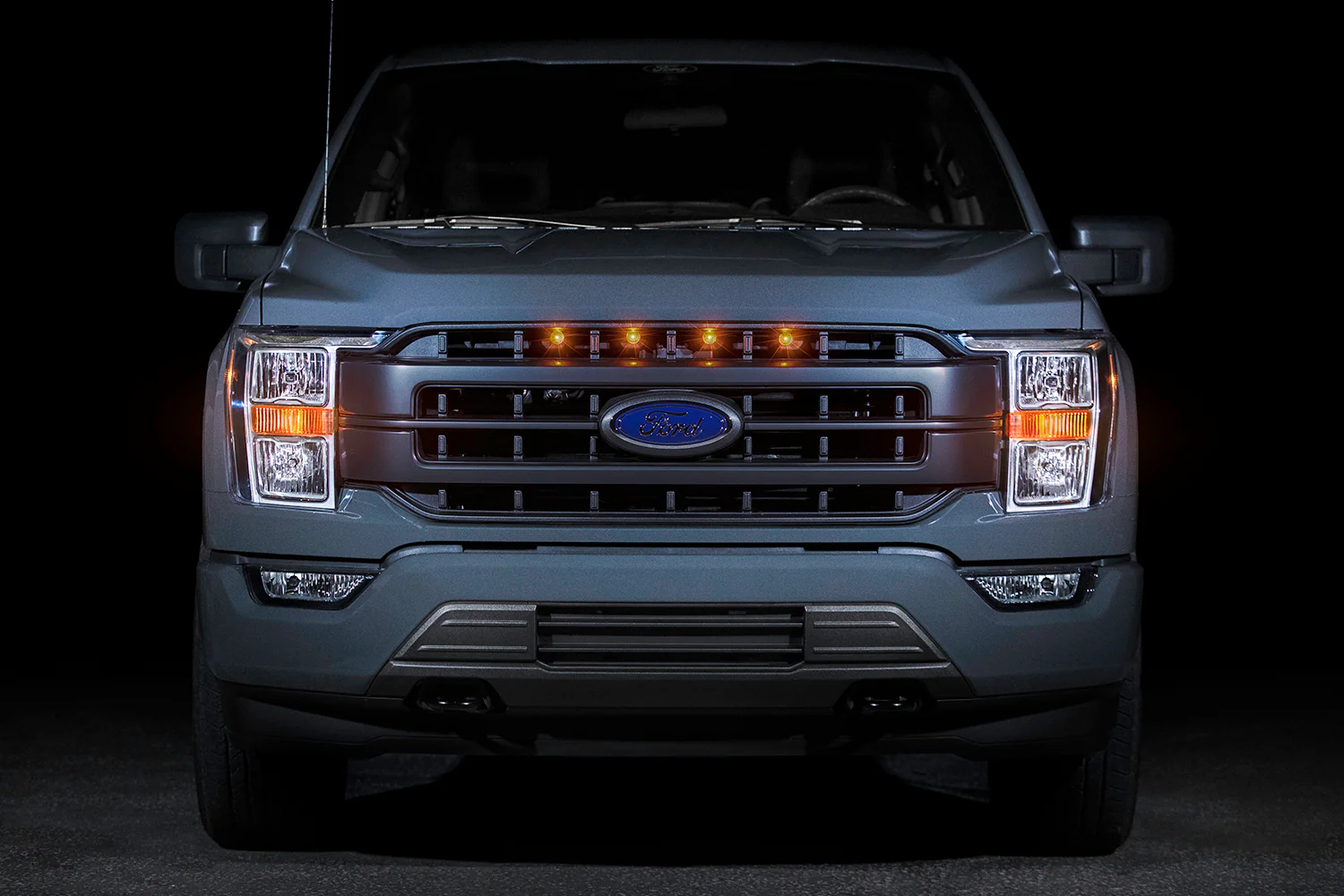 Ford F-150 Raptor Style Grille Light Kit - Fits Lariat (2021-2023) - Image 3