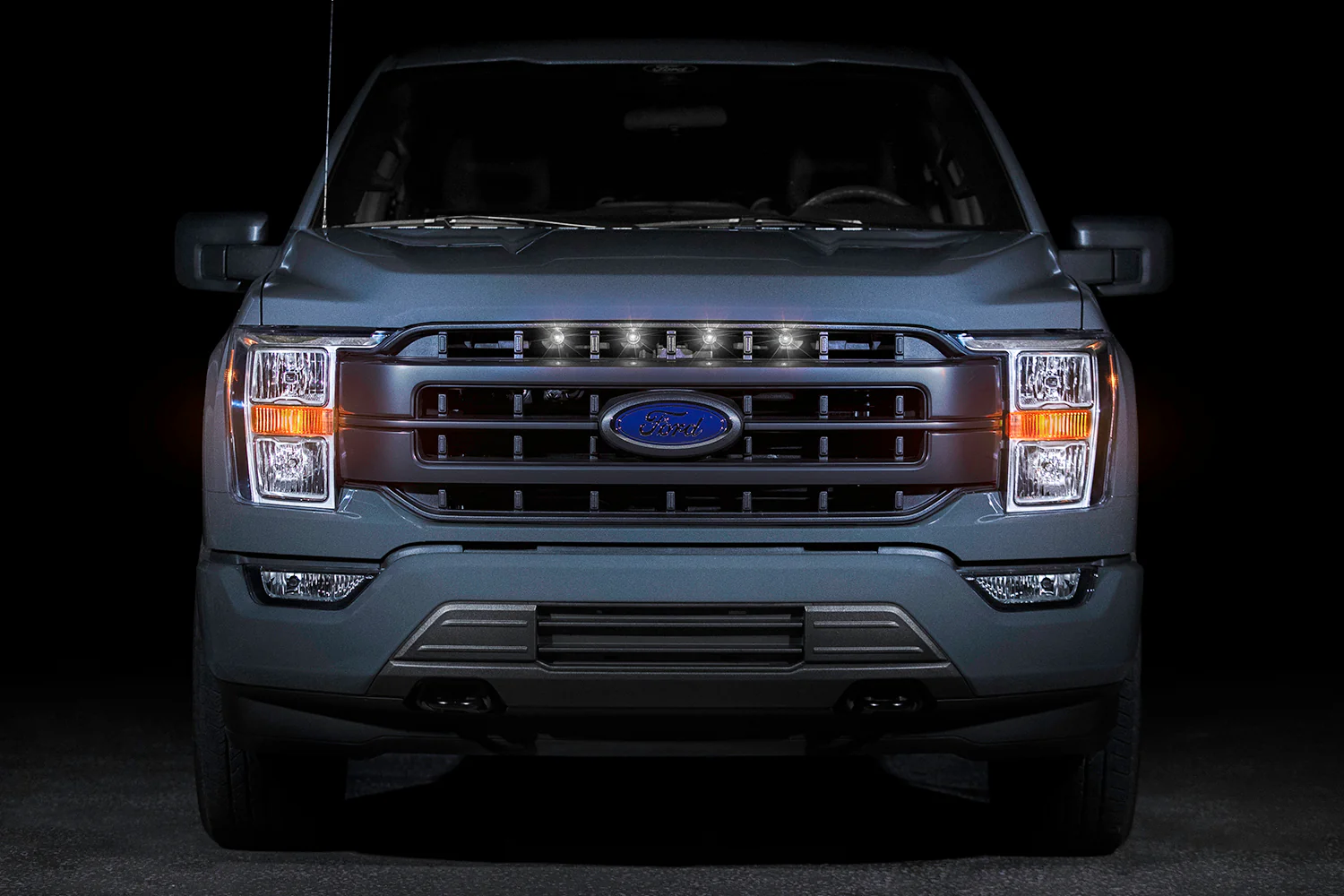 Ford F-150 Raptor Style Grille Light Kit - Fits Lariat (2021-2023) - Image 4