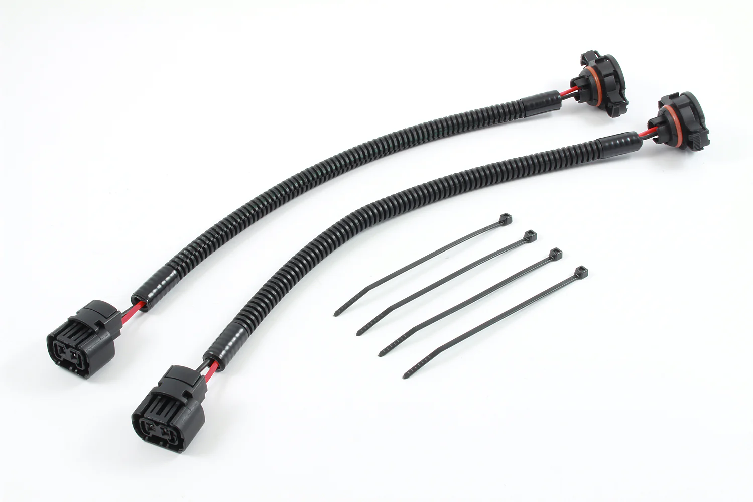 Wiring Extension Fog Light Adapters - H16 Set - Fits 5202, 2504, 9009, PSX24W