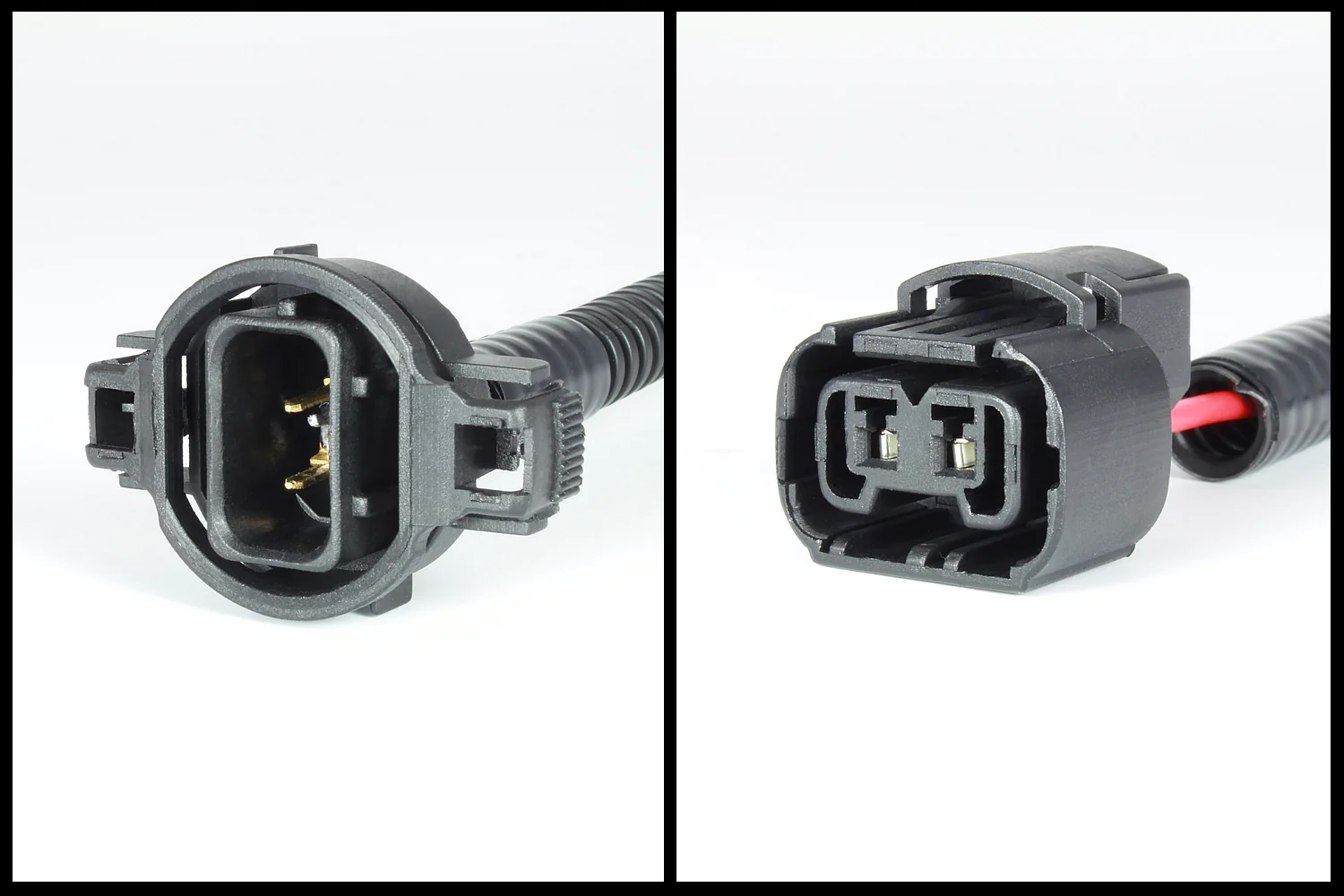 Wiring Extension Fog Light Adapters - H16 Set - Fits 5202, 2504, 9009, PSX24W - Image 3